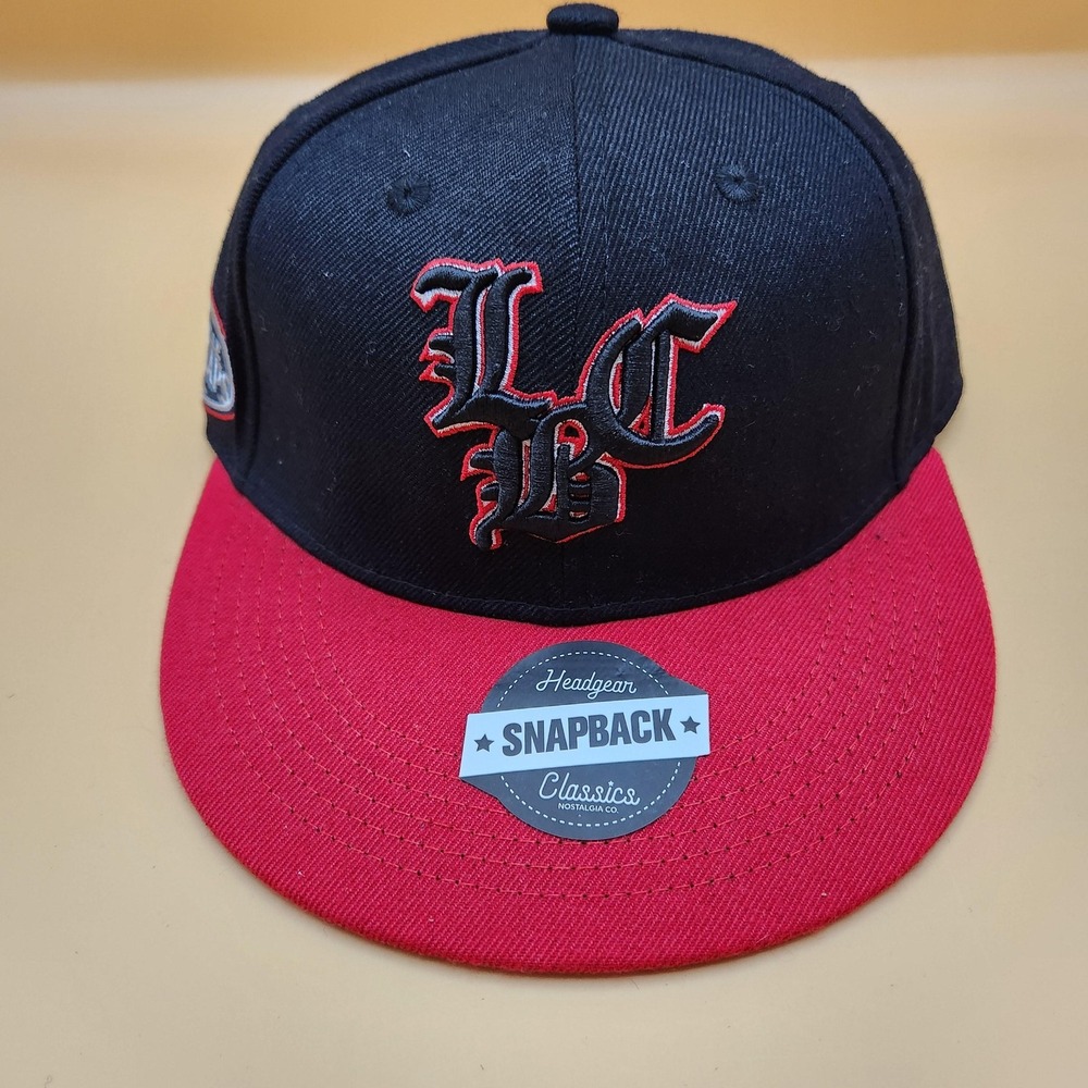 Louisville Black Caps Hat Cap Snap Back Youth Black Red Baseball Throwback Retro